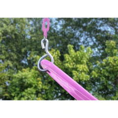 Extreme-Duty Cotton Candy Belt Swing with Pink Chains
