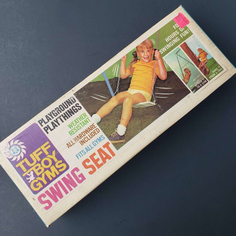 Vintage 1970s Roth America Tuff Boy Gyms Playground Swing Seat Kit Style 2 New