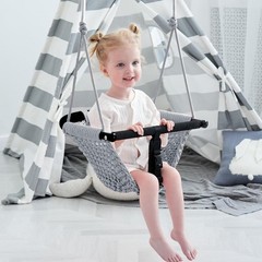 Toddler&2-in-1 Baby Swing – Adjustable Rope Swings Seat for Kids | Indoor & O…