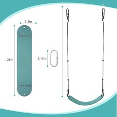 2 pcs Heavy Duty Swing Seat Support 330lb，Suitable for Backyard, Garden,