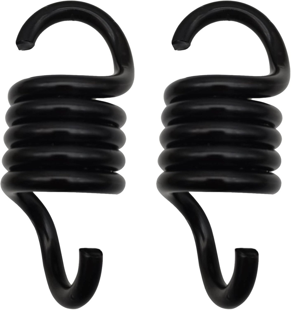 Porch Swing Springs Hammoch Springs – 1500Lbs Black Heavy Duty Suspension Spring