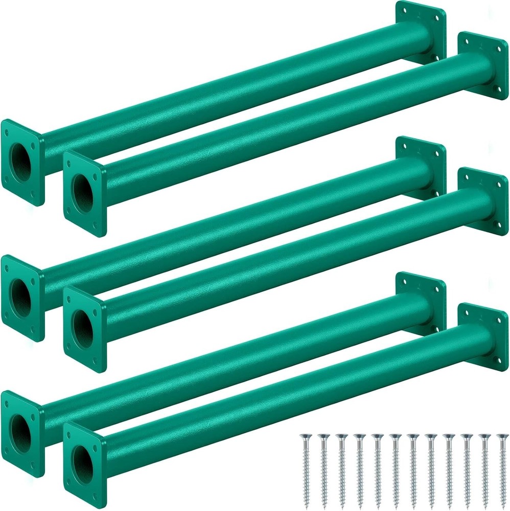 6 Pack 15 Inch Monkey Bars Playground Ladder Rungs Monkey Bar Kit Playground Acc
