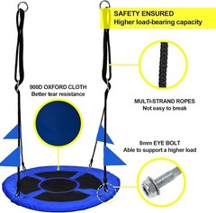 Columpio Platillo PACEARTH 40 Pulgadas Soporta 900lb Para Niños Y Adultos