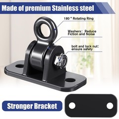 6 Sets of Robust Swing Hangers for Wooden Concrete Set with Swing Hooks Screw…