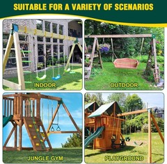 A-Frame 1pcs Bracket Swing Set Bracket for Heavy Duty Swing Set – Includes Mo…