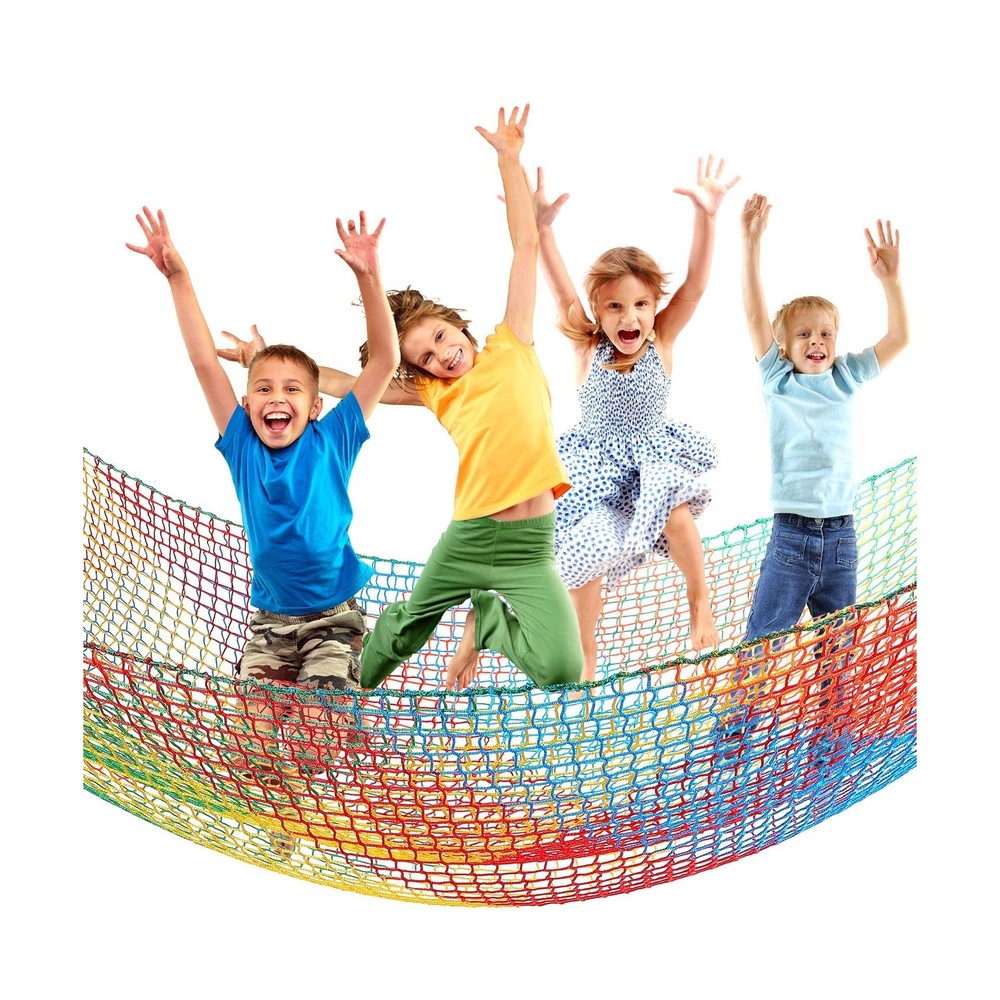Climbing Cargo Net 6.5 x 9.8 ft Large Kids Backyard Climbing Ne… FAST USA SHIP