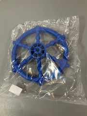 Backyard Discovery Premium Steering Wheel – Blue and Lime – NO HARDWARE