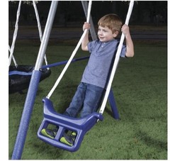 Stand or Sit Shoe Loop Swing (blue)