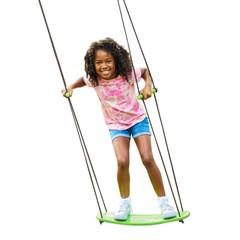 Swurfer Kick Stand Up Outdoor Surfing Tree Swing for Kids Up to 150 Lbs – Han…