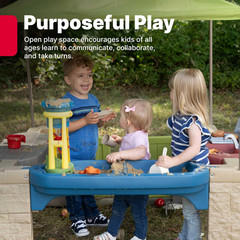 Shaded Kids Patio Playset – Fun Interactive Outdoor Adventure!