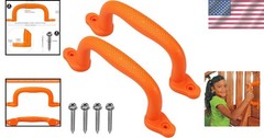 2-Pack Safety Handles for Swing Sets – Ergonomic Anti-Skid Grip & Easy Mounting