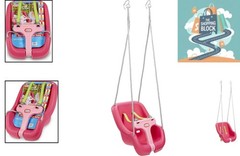 Magenta 2-in-1 Snug ‘n Secure Swing for Baby & Toddler