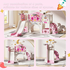 9-in-1 Toddler Slide & Climber Playset for Indoor/Outdoor Fun Ages 1-4