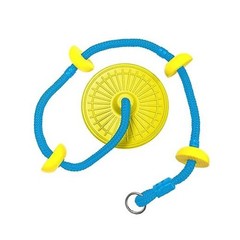 Climbing Rope with Platforms Tree Swing for Kids Disc Swing Seat Set Outdoor