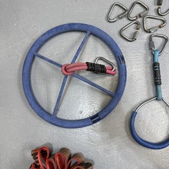 Slackers Ninja Line Slackline Obstacles Grip Ninja Warrior Training Parts Lot