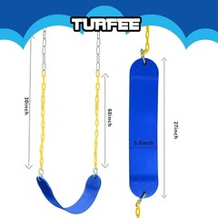 Durable Anti-Slip Swing Seat Replacement Kit for Kids Playground