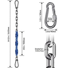 Heavy Duty Swing Hanger 180° Anti-Rust Hardware Playground Porch Swing 1 Pack