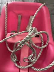 Little Tikes 2-in-1 Snug Secure High Back Swing Magenta Toddler