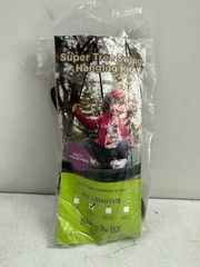 Super Tree Swing Hanging Kit – 10ft Nylon Rope, Holds 1200lbs.