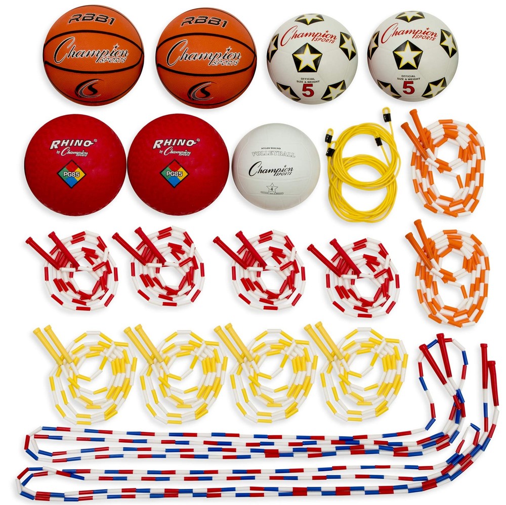 Champion Sports Physical Education Variety Playground Activity Set, Multi