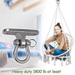 Gwongvvei Heavy Duty Swing Hanger Stainless Steel 304 Antirust, 1800 lb Capac…