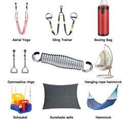 8INCH Premium Heavy Duty Hammock Chair Spring Porch Swing Springs Suspension …