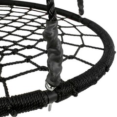 Spider Web Tree Net Large Swing Outdoor Hanging Play Toy PE Rope EZ Setup 40″