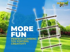 SWING SET STUFF 24″ ROPE LADDER playground fort accessories climb backyard 0115
