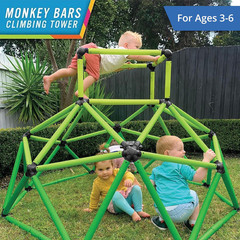 Climber with Top – Active Indoor Outdoor Play Set Climbing Dome Equipment Toys –