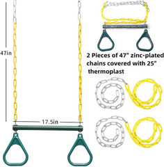 Heavy Duty Swing Sets Brackets Including 2 Green A-Frame Swing Set Brackets 1 Sw
