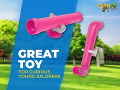 SWING SET STUFF INC. TELESCOPE PERISCOPE KIT PINK girl toy fun outdoor boy 0308