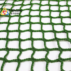 Climbing Net for Kids and Adults-Playground Play Safety 9.8′ x 9.8′, Green