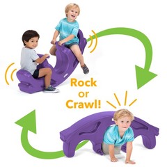SIMPLAY3 ROCK AND ROLL TEETER TOTTER INDOOR OUTDOOR EASY GRIP HANDLES BACKRESTS