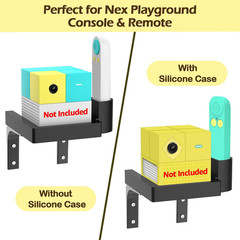 Wall-Mounted Shelf for Nex Playground Console and Remote – Easy Assembly