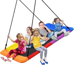 60″ Extra Large Rectangle Tree Swing Heavy Duty 700lb Capacity Waterproof