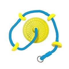 Climbing Rope with Platforms Tree Swing for Kids Disc Swing Seat Set Outdoor