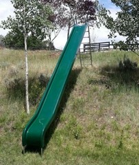 22ft Fiberglass Playground Slide sites 11 ft high boat, pool slides