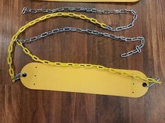 2 NEW Swing set Seat Belt Swing YELLOW Playground Play set Accessories Lot