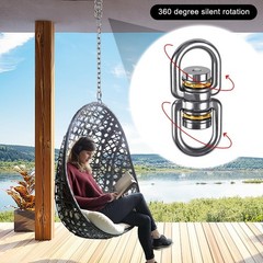 Heavy-Duty 360° Swing Swivel – Supports 1200 lbs, 2 Pack for Kids & Aerial Yoga