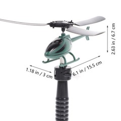 Pull String Helicopter Toy Funny Copter Educational Gift Toy for Children Kids