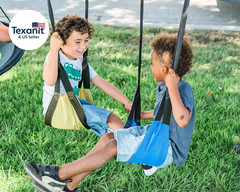 Adventure Line- Swing, 2 Soft Swings, 1 Super Twister, and 1 Sturdy Metal Monkey
