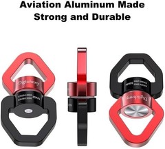 35KN Swing Swivel, Spinner for Indoor Outdoor Swings, Black Red | For hanging…
