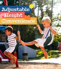 2pc Asientos De Columpios Para Ninos Juegos Cadena Arbol Jardin MEJOR Swing Set