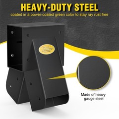 Heavy Duty A-Frame Swing Set Bracket with Mounting Hardware for Indoor/Outdoor P