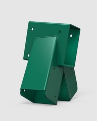 2Pcs A-Frame Swing Set Brackets – Wooden Swing Hardware, Playground Parts, Green