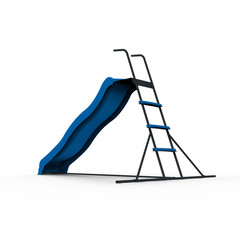 2.2M kids plastic slide indoor Freestanding playground equipment children slide