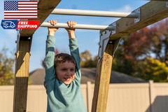 DIY Monkey Bars Kit 12 Pack Heavy Duty and Durable Do It Yourself Uv-Resistant