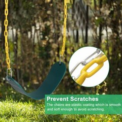 Heavy Duty Kids Swing Seat Replacement Indoor Outdoor Playground Swing Set