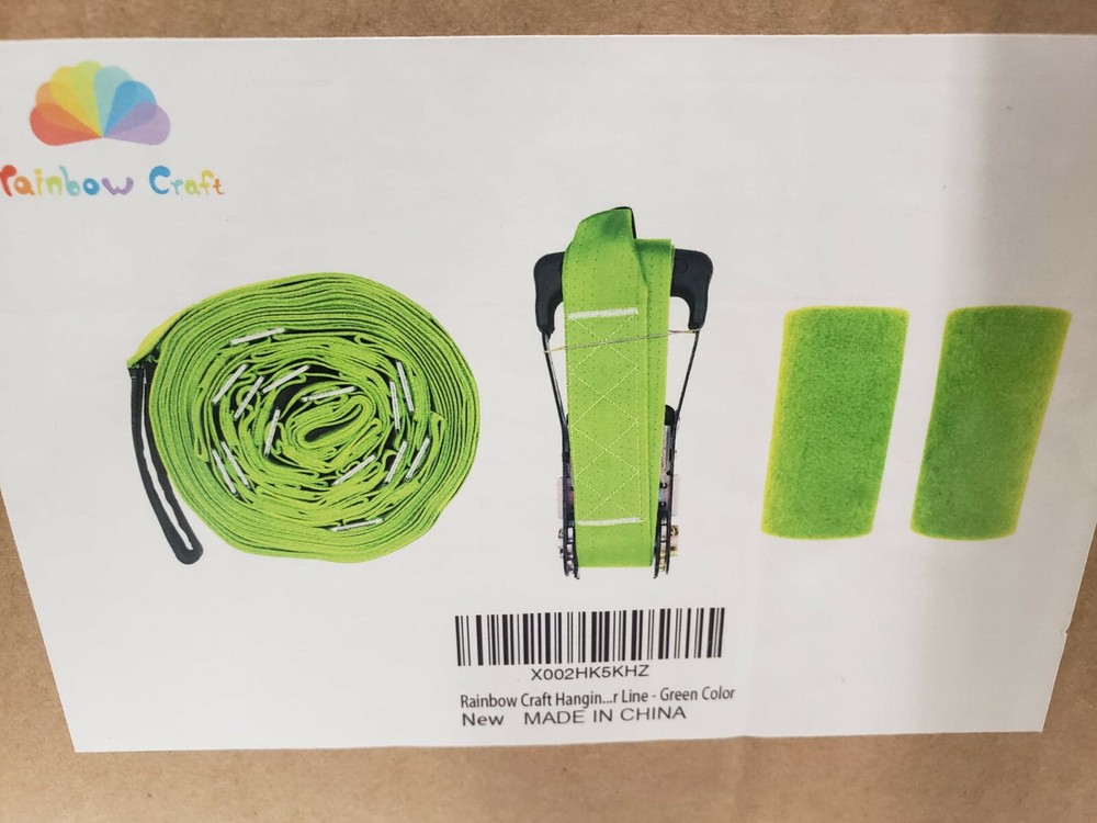 Rainbow Craft Ninja Rope for Attaching Kids Ninja Obstacle Accessories – High…