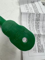 (1 pair) Gorilla Playsets Plastic Safety Handles 07-0005 Green